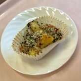 じゃが芋とズッキーニのチーズ焼きの出来上がり写真