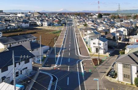 北野下富線　整備済区間の写真