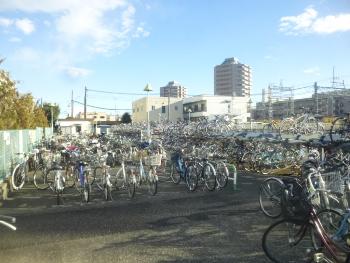 小手指駅北口第3自転車駐車場の写真